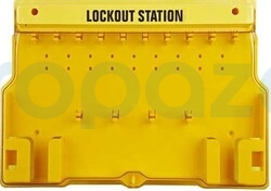 LS-B102 10 Veya 20 Asma Kilit Asılabilen Loto İstasyonu - 1
