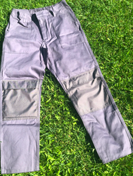 16x12 %100 Pamuk 245gr/m2 3 Cepli Dizlik Pedle İş Pantolonu - Propazar