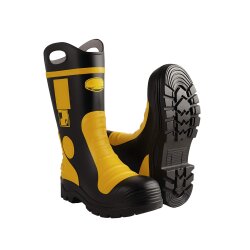 1710-Cz2 Tıger İtfaiyeci Çizmesi En 15090 Sarı Siyah - Eig