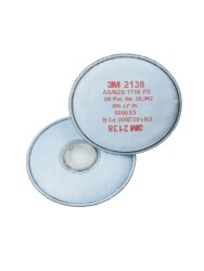 3M 2138 P3 Organik - Ozon Gaz Buhar Filtresi - 1