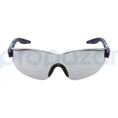 3M 2741 Gri Güvenlik Gözlüğü AS/AF Ayarlanabilir Saplı - 4