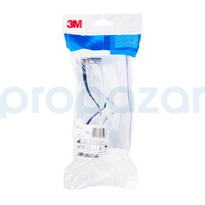 3M 2800 Gözlük Üstü Güvenlik Gözlüğü Şeffaf - 4