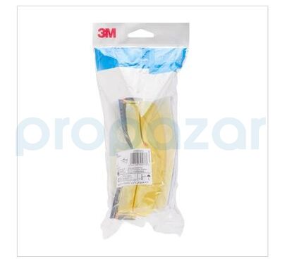 3M 2802 Gözlük Üstü Güvenlik Gözlüğü Sarı - 5