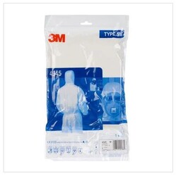 3M 4545 Beyaz Lamine Özel Ambalajlı Tulum - 3