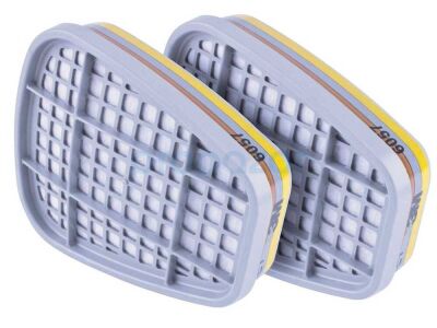 3M 6057 ABE1 Organik, İnorganik, Asit Gaz ve Buhar Filtresi - 1