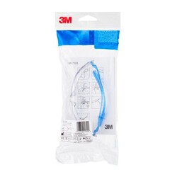 3M 715110M Tora Şeffaf CCS PC AS/AF Koruyucu İş Güvenliği Gözlüğü - 3