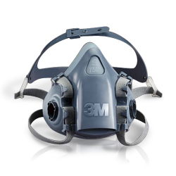 3M 7501 Yarım Yüz Maskesi Küçük Boy - 3M İş Güvenliği Ürünleri