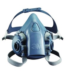 3M 7502 Yarım Yüz Maskesi Orta Boy - 3M İş Güvenliği Ürünleri