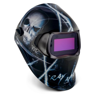3M Speedglas 752220 100V Xterminator Özel Grafik Otomatik Kararan Kaynak Başlığı - 1