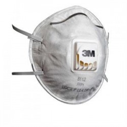3M 8112 FFP1 Ventilli Toz ve Sis Maskesi - 3M İş Güvenliği Ürünleri