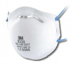3M 8320 FFP2 Toz ve Sis Maskesi - 1
