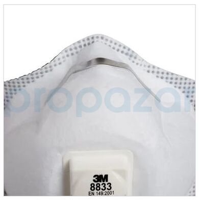 3M 8833 FFP3 Ventilli Toz ve Sis Maskesi - 3