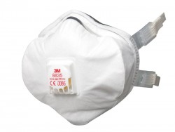 3M 8835+ FFP3 R D Ventilli Toz, Sis ve Duman Maskesi - 1