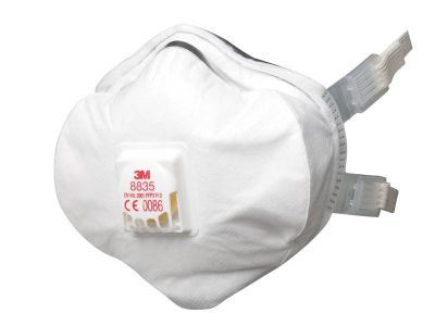 3M 8835+ FFP3 R D Ventilli Toz, Sis ve Duman Maskesi - 1