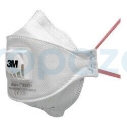 3M 9332 Plus Aura FFP3 Ventilli Toz, Sis, Duman Maskesi - 2