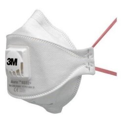 3M Aura 9332+ FFP3 Ventilli Toz Maskesi - 3M İş Güvenliği Ürünleri