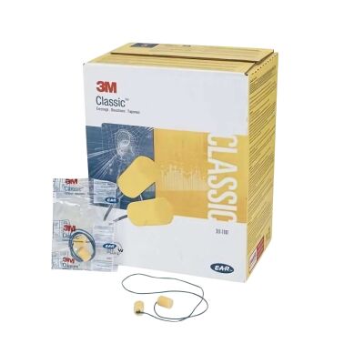 3M CC-01-000 EAR Classic Kordonlu Kulak Tıkacı 200lü Kutu - 2