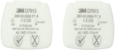 3M D7915 P1R Secure Click Toz Filtresi - 1