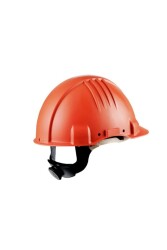 3M G3501MOR Turuncu Vidalı 150 C Isıya Dayanıklı Baret - 3M İş Güvenliği Ürünleri