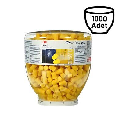 3M PEL PD-01-001 Ear Classic Refill Kulak Tıkacı 1000'li Paket - 1
