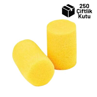 3M PP-01-002 EAR Classic Karton Paket Kulak Tıkacı 250 Çift Kutu - 1