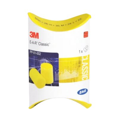 3M PP-01-002 EAR Classic Karton Paket Kulak Tıkacı 250 Çift Kutu - 4