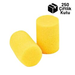 3M PP-01-002 E-A-R Classic Karton Paket Kulak Tıkacı 250 Çift Kutu - 3M İş Güvenliği Ürünleri