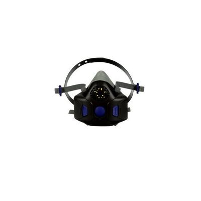 3M Secure Click HF802-SD Diyaframlı Orta Boy Yarım Yüz Maske - 1