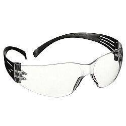 3M SecureFit SF101AF-BLK-EU Çizilme ve Buğu Önleyici Şeffaf İş Gözlüğü - 3M