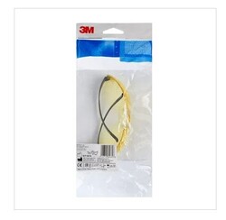 3M SecureFit SF403 Sarı AS/AF İş Güvenliği Gözlüğü - 6