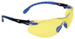 3M Solus 1000 Mavi Siyah Şeffaf Lens İş Gözlüğü - 3M İş Güvenliği Ürünleri