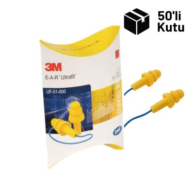3M UF-01-000 UltraFit Kulak Tıkacı 50li Kutu - 1