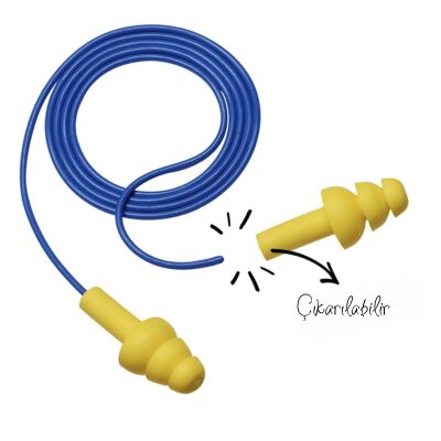 3M UF-01-100 Ultrafit Kutulu Kulak Tıkacı 50li Kutu - 4
