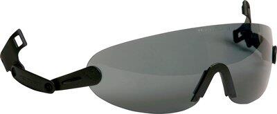 3M V6B Gri Lensli Baret Entegre İş Güvenliği Gözlüğü - 1