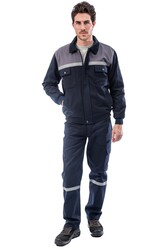 5103 Welder Robalı Mont Pantolon İş Kıyafeti Takımı - 4