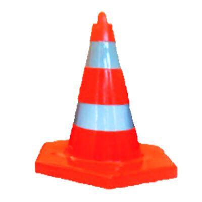 52′lik Kırılmaz Trafik Konisi (Çift Refllektifli) – UT 5040