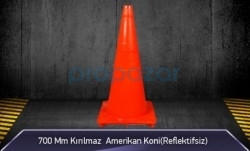 700mm Kırılmaz Amerikan Koni ( Reflektifsiz ) MFK3000 - 1