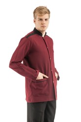 7103 Erkek Hakim Yaka İş Önlüğü Ceket Tip - Myform İş Kıyafetleri