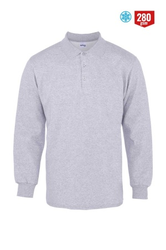Myform 8112 Regular Polo Yaka 2 İplik Sweatshirt Gri - Myform İş Kıyafetleri