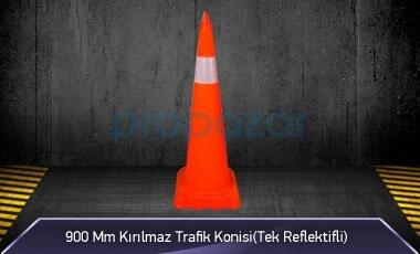 900mm Kırılmaz Trafik Konisi ( Tek Reflektifli ) MFK3190E - 1