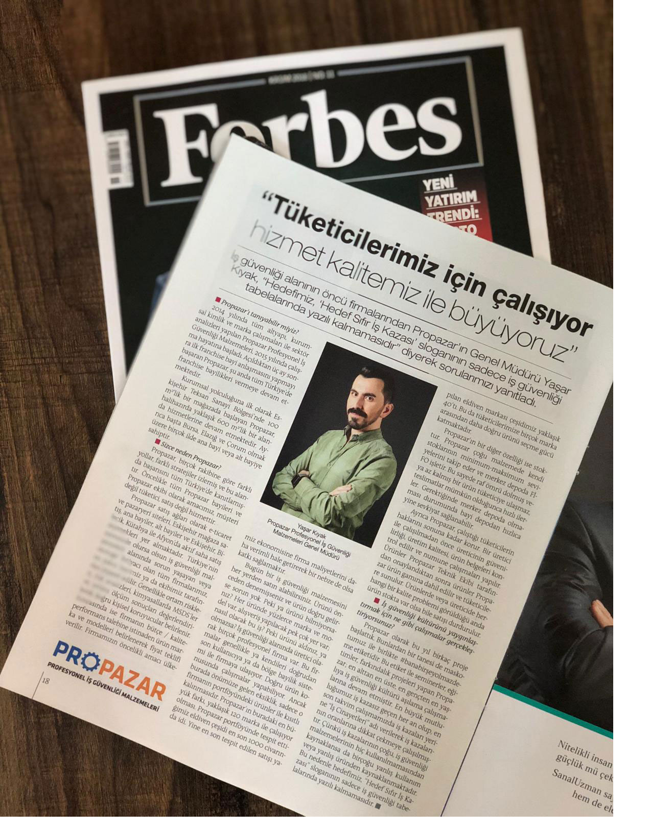 Forbes Türkiye Propazar İş Güvenliği
