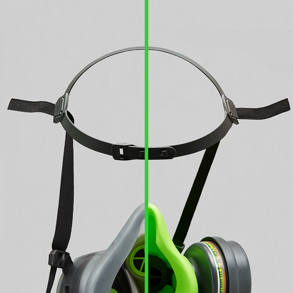 hızlı tak çıkar rahat yarım yüz maskesi