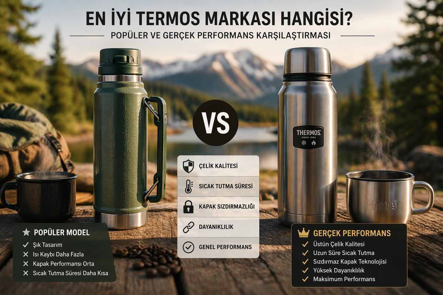 en iyi termos markası karşılaştırma sıcak tutan termos