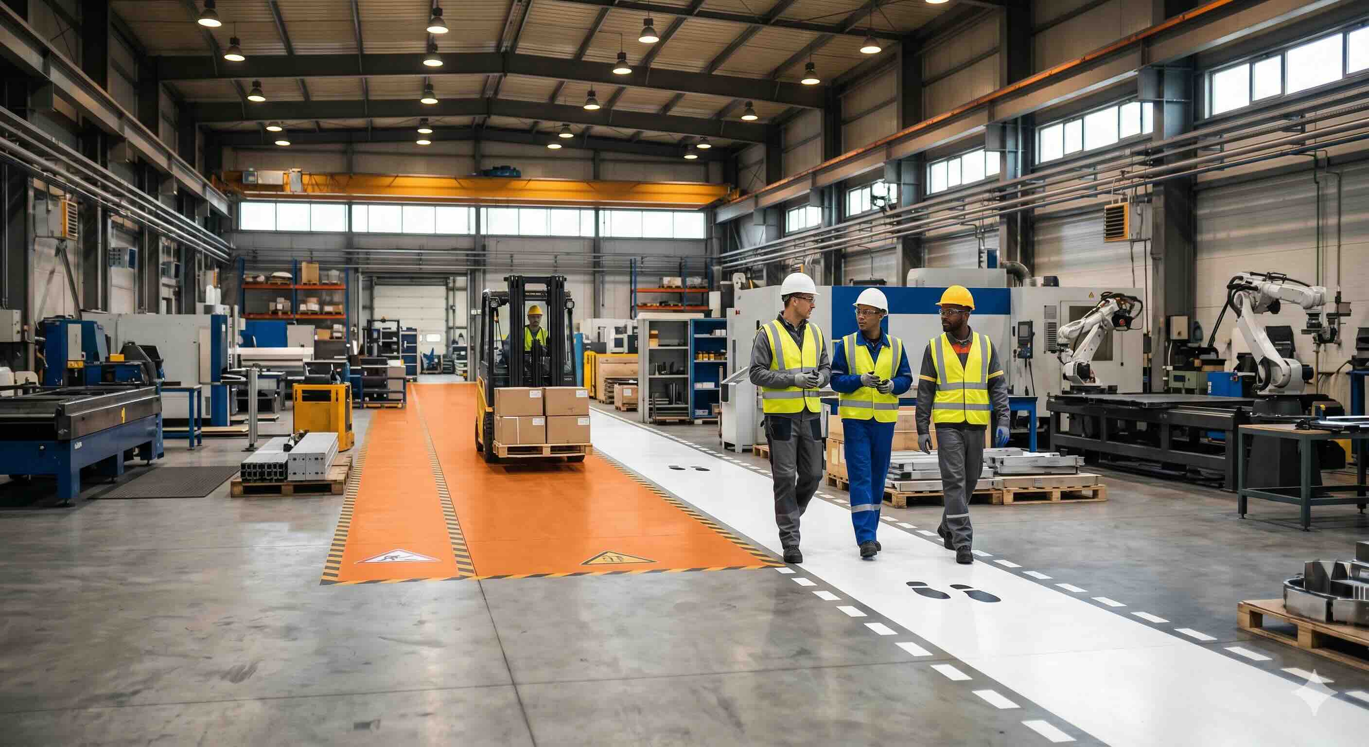 abrika yaya yolu çizgisi güvenli yürüyüş yolu