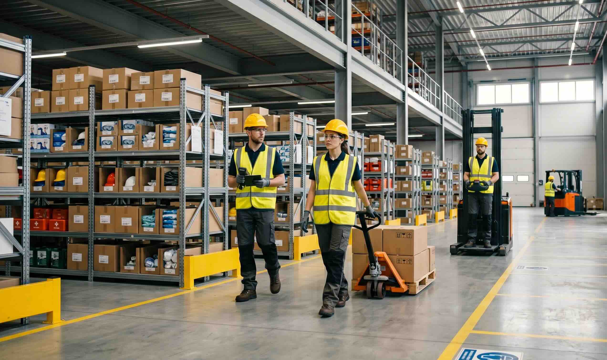 Kurumsal firmalar için iş güvenliği malzemeleri toptan tedarik ve stoklu satış