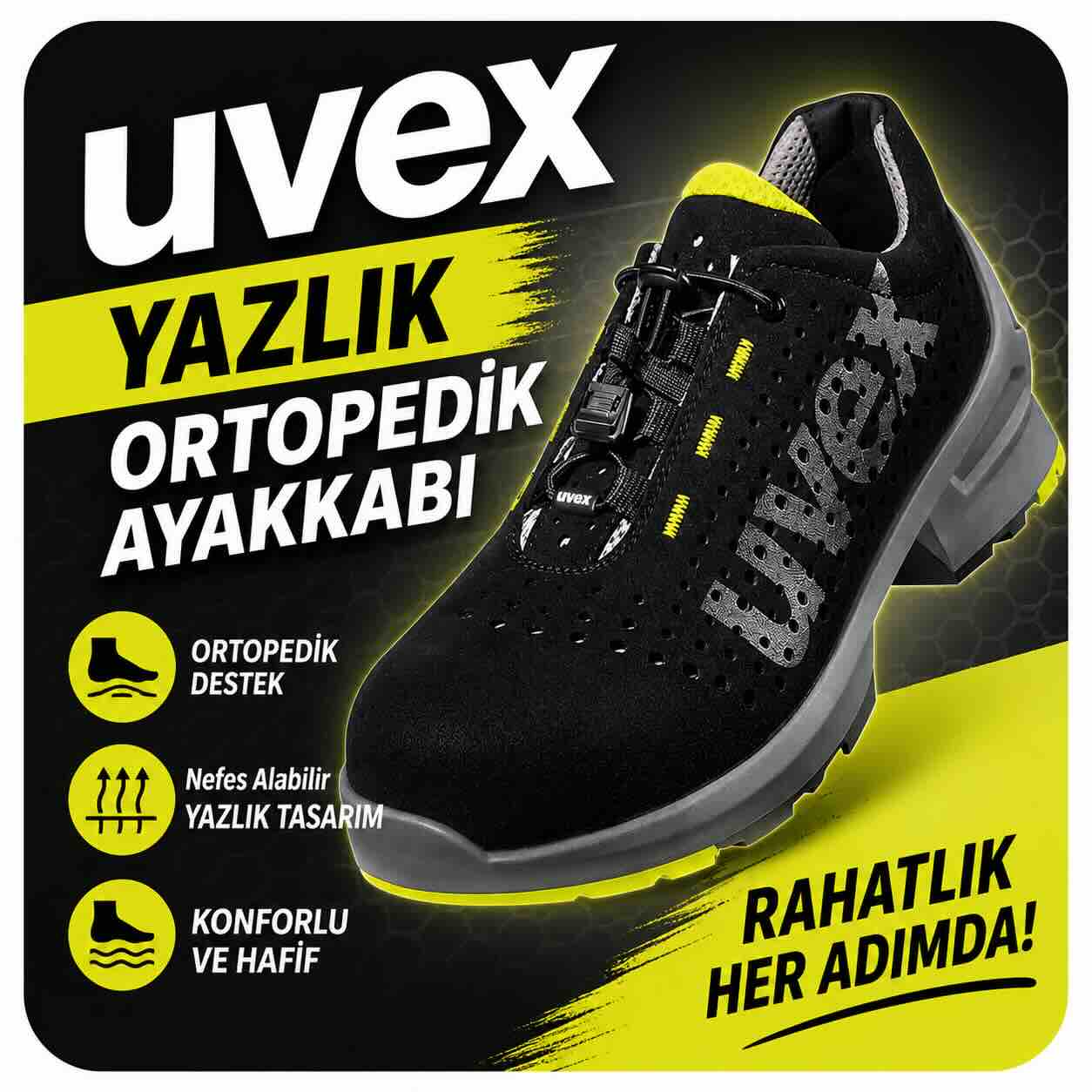  3000₺ üzeri Sepette Uvex Yazlık Ayakkabı : 3.999 ₺
! Ürünü İncele - Konforu Yakala - Bu Fiyata Bir Daha Yok ! 