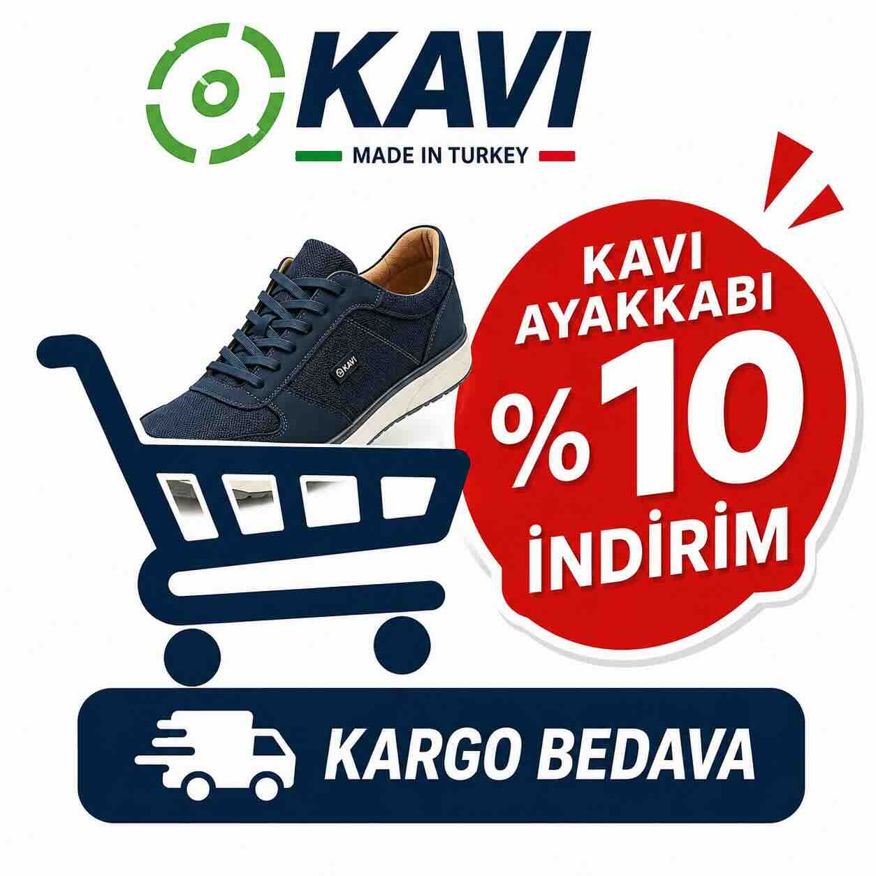 Kavi Ürünlerinde Ekstra %10 İndirim + Tüm Sepete Kargo Bedava 