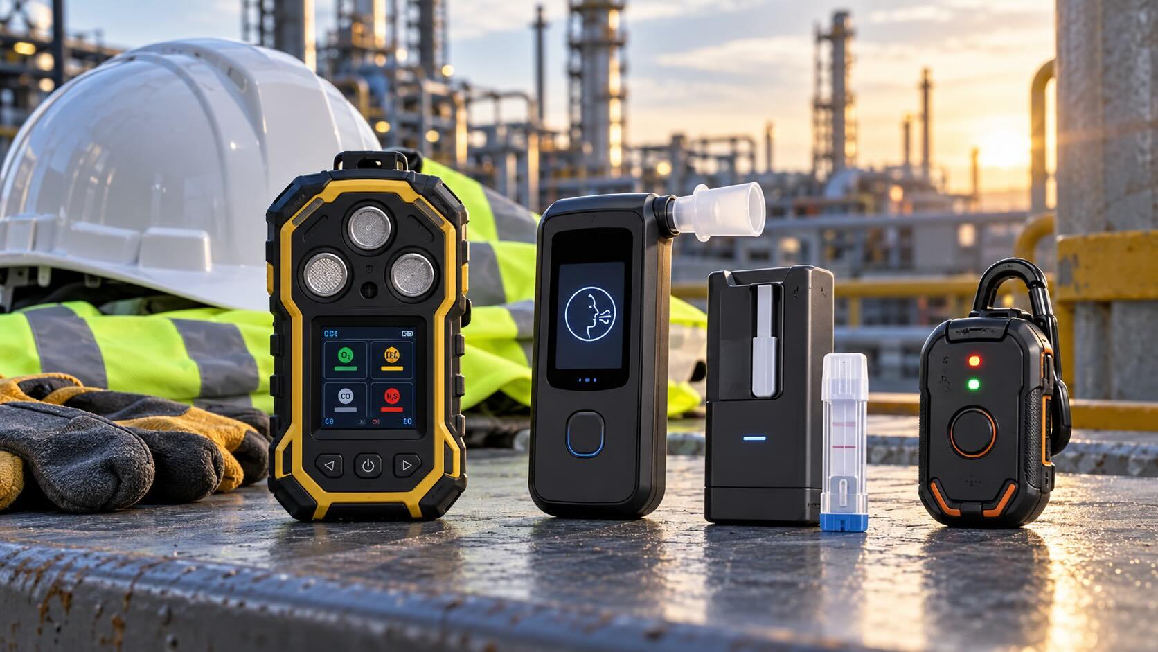İş Güvenliği Ölçüm ve Uyarı Cihazları Rehberi: Gaz Ölçüm, Alkolmetre, Uyuşturucu Testi, Man Down ve Yalnız Çalışan Sistemleri