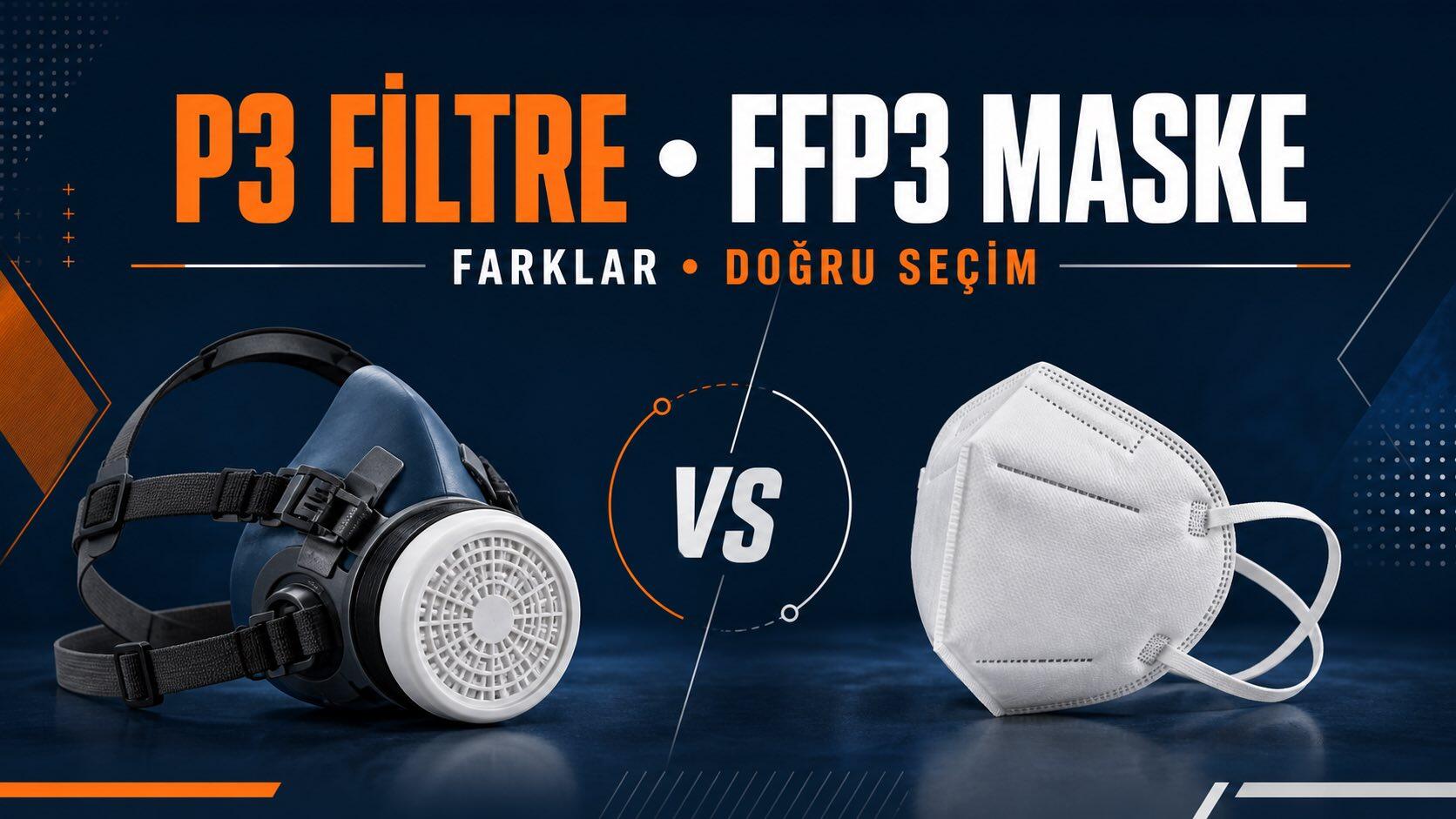 P3 Filtre Nedir? FFP3 Maske ile Arasındaki Farklar