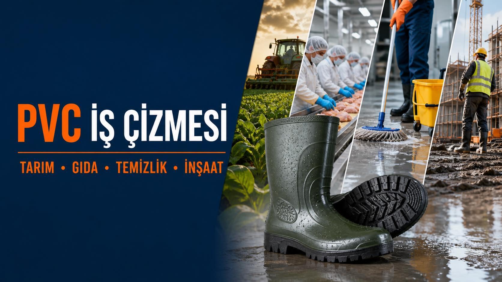 PVC İş Çizmesi Nedir? Nerelerde Kullanılır?
